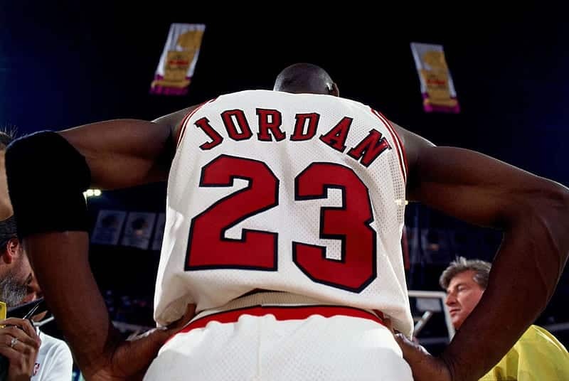 Les numéros de la carrière de Michael Jordan