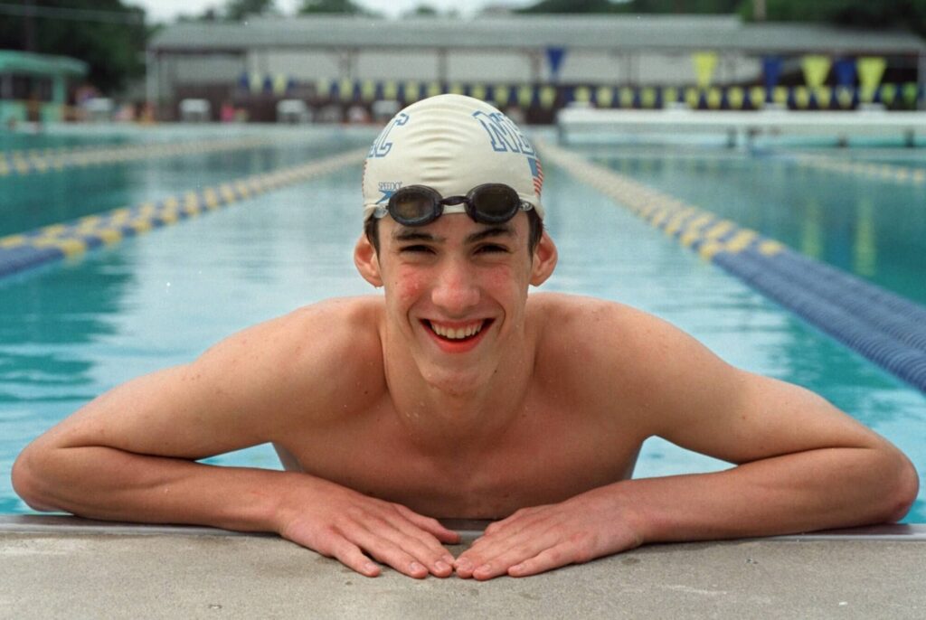 Biographie de Michael Phelps - ses débuts