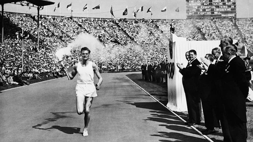 Relai de la flamme olympique - Londres 1948