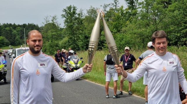 Porteurs de la flamme olympique