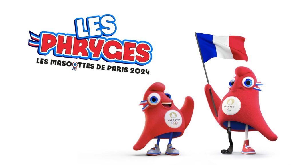 Les peluches des jeux olympiques de Paris 2024 - Les Phryges