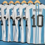 Découvrez les principaux maillots de Messi