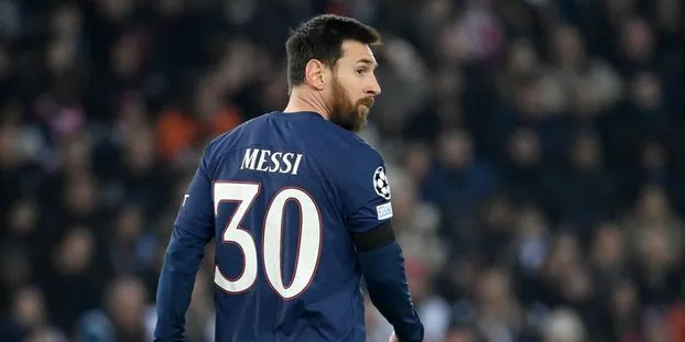 Le maillot de messi au PSG