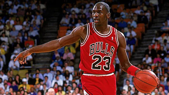 Michael Jordan est l'un des meilleurs joueurs NBA des années 80