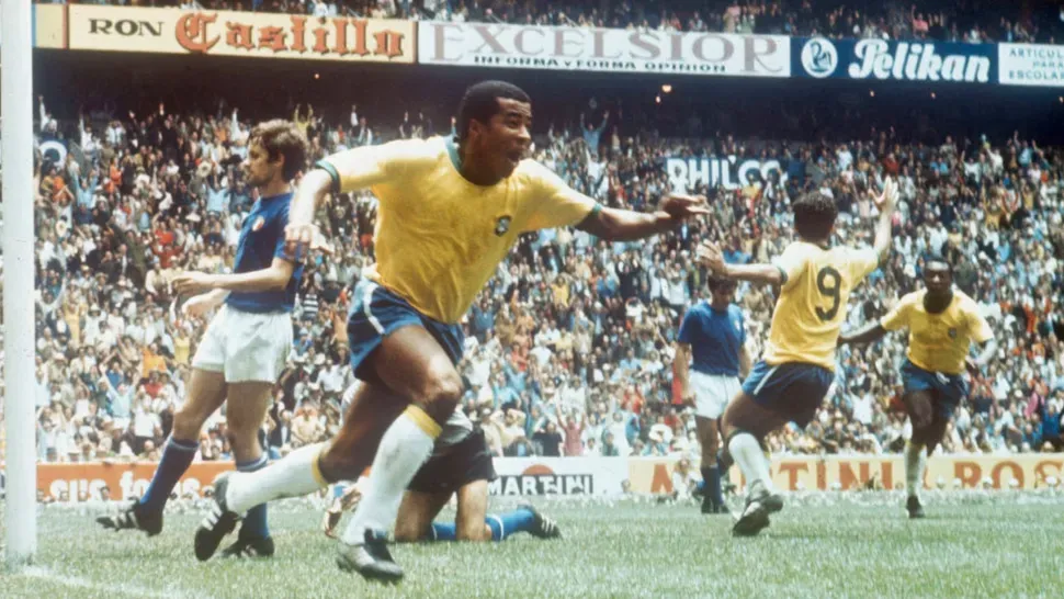 Jairzinho célébrant un but