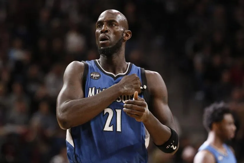 Kevin Garnett avec les Minnesota TimberWolves