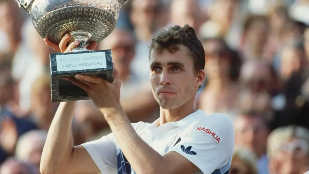 Ivan Lendl à Roland Garros